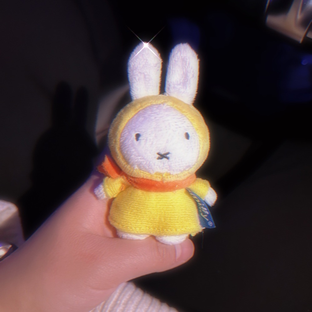 miffy plush keychain 🌙